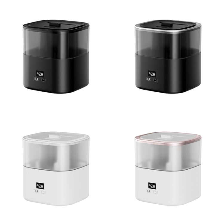 JSQ-58 1.1L large Capacity Digital Display Flame Atomization Humidifier, Color: Matt Black(US Plug) - free shipping - PMC TechLife - Order now!