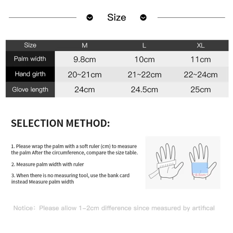 Kyncilor Waterproof Cycling Warm Gloves Two-finger Touch Screen Ultra-soft Velvet Outdoor Gloves, Size: M(Black) - Full Finger Gloves by Kyncilor | Online Shopping South Africa | PMC TechLife | Buy Now Pay Later Mobicred