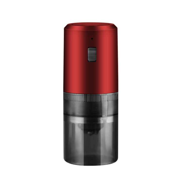 USB Rechargeable Adjustable Coarse and Fine Household Portable Electric Coffee Bean Grinder(Red) - free shipping - PMC TechLife - Order now!