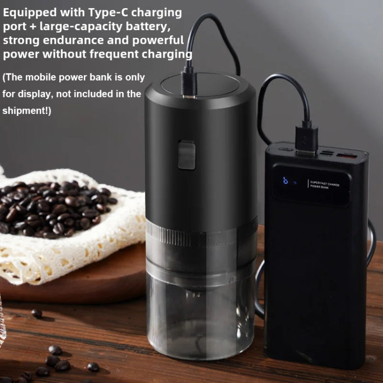 USB Rechargeable Adjustable Coarse and Fine Household Portable Electric Coffee Bean Grinder(Blue) - free shipping - PMC TechLife - Order now!