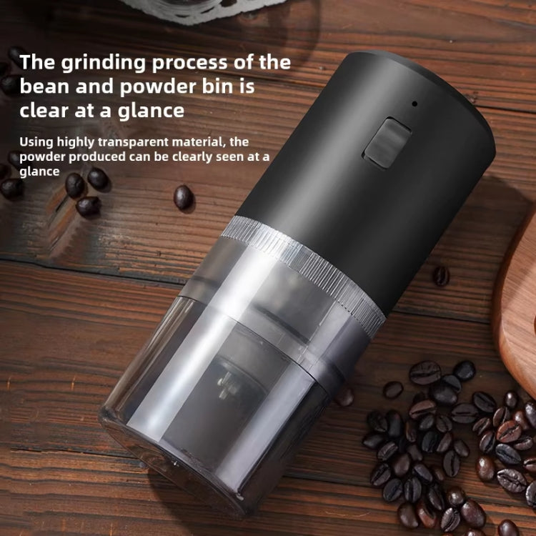 USB Rechargeable Adjustable Coarse and Fine Household Portable Electric Coffee Bean Grinder(Blue) - free shipping - PMC TechLife - Order now!