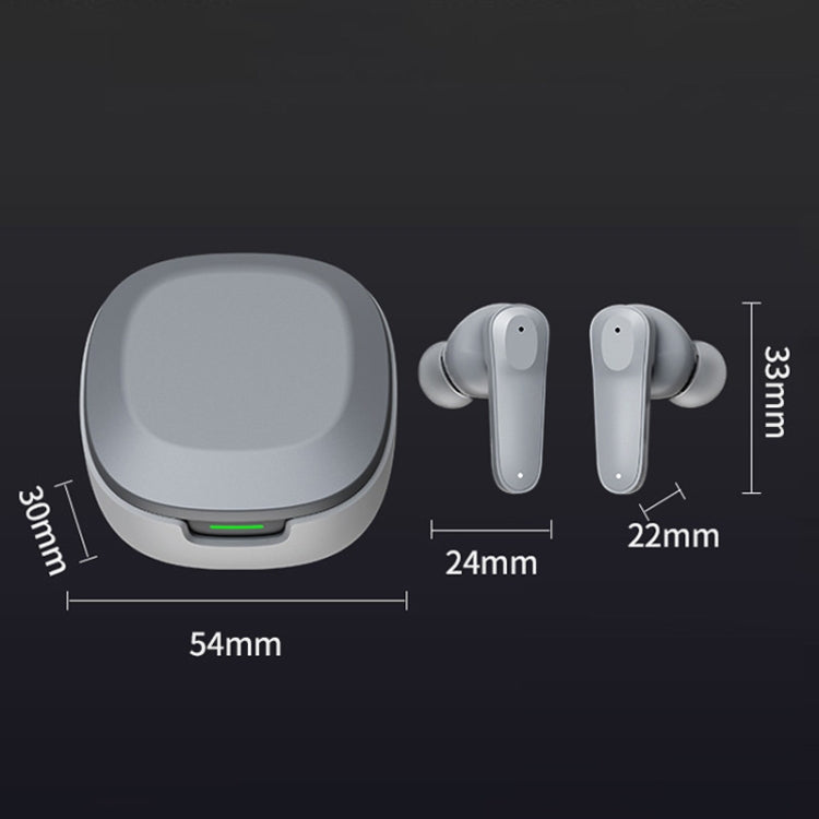 A98 AI Intelligent Translation Wireless Physical Noise Cancellation Bluetooth Earphones(White Blue) -  by PMC TechLife | Online Shopping South Africa | PMC TechLife | Buy Now Pay Later Mobicred