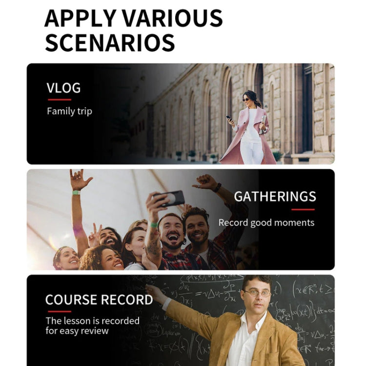 16MP 16X Digital Zoom Vlogging Camera Video Camcorder with 2.4 Inch Flip Screen, Spec: With Wide Angle & Mic AU Plug - Video Cameras by PMC TechLife | Online Shopping South Africa | PMC TechLife | Buy Now Pay Later Mobicred