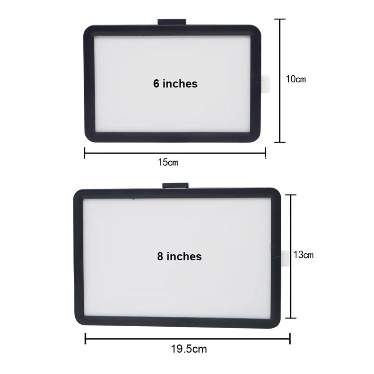 6-inch Light + Gimbal + Telescopic Tripod Desktop Live Square Beauty Fill Light - Selfie Light by PMc TechLife | Online Shopping South Africa | PMc TechLife | Buy Now Pay Later Mobicred