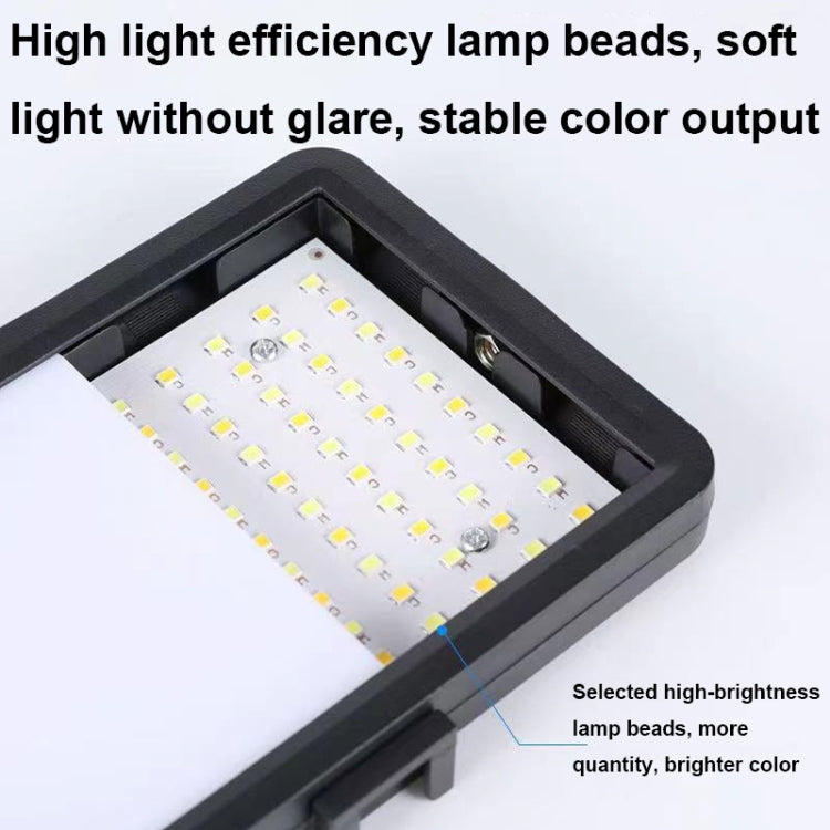 8-inch Light + Gimbal + Telescopic Tripod Desktop Live Square Beauty Fill Light - Selfie Light by PMC TechLife | Online Shopping South Africa | PMC TechLife | Buy Now Pay Later Mobicred