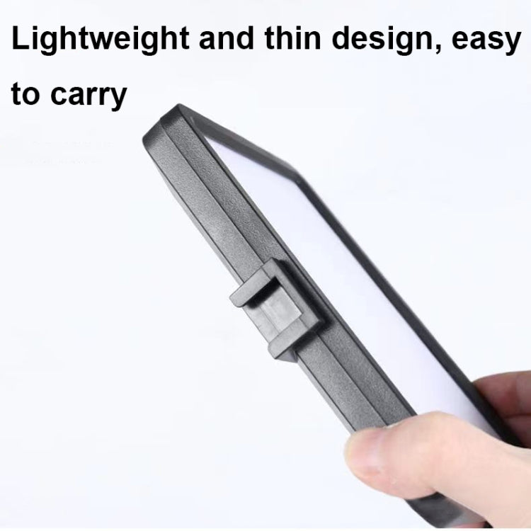 8-inch Light + Gimbal + Telescopic Tripod Desktop Live Square Beauty Fill Light - Selfie Light by PMC TechLife | Online Shopping South Africa | PMC TechLife | Buy Now Pay Later Mobicred