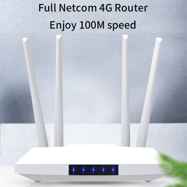 4G Wireless SIM Card Router 4G Hotspot Sharing Mobile CPE Full Netcom, EU Plug(������) - Wireless Routers by PMC TechLife | Online Shopping South Africa | PMC TechLife | Buy Now Pay Later Mobicred