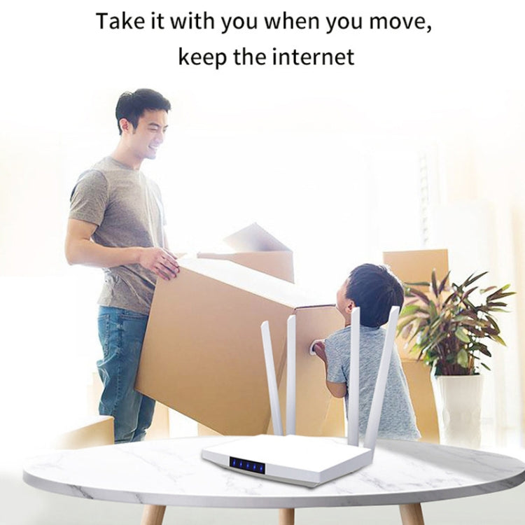 4G Wireless SIM Card Router 4G Hotspot Sharing Mobile CPE Full Netcom, EU Plug(������) - Wireless Routers by PMC TechLife | Online Shopping South Africa | PMC TechLife | Buy Now Pay Later Mobicred