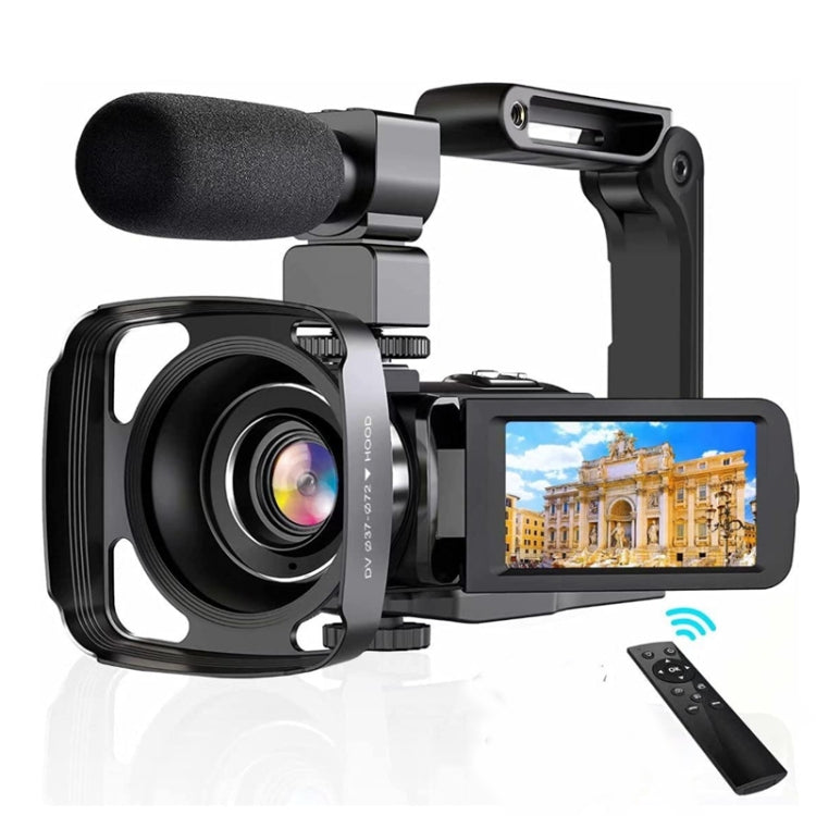 4K  Digital Video Camera 3 Inch IPS Touch Screen 56MP 18X Digital Zoom WiFi Camcorder, Spec: Set 3 - Video Cameras by PMC TechLife | Online Shopping South Africa | PMC TechLife | Buy Now Pay Later Mobicred