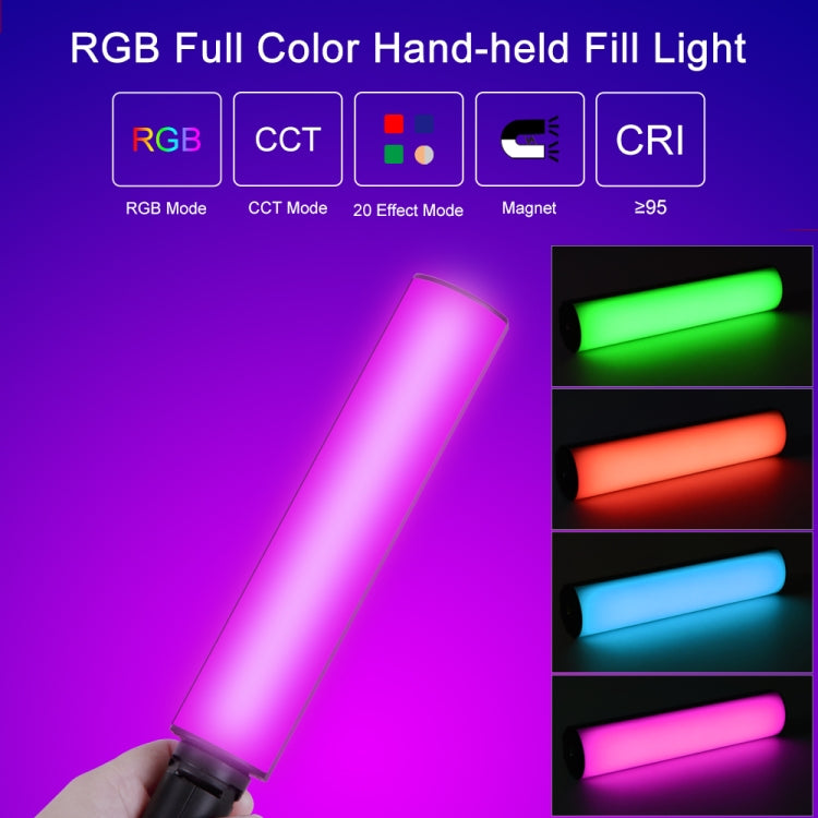 VLOGLITE W200RGB Full Colorful Handheld Fill Light Stick Live Photography Ambient Light Outdoor Lighting - free shipping - PMC TechLife - Order now!