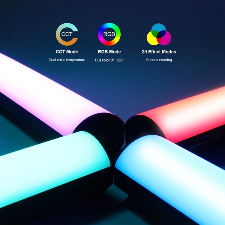 VLOGLITE W200RGB Full Colorful Handheld Fill Light Stick Live Photography Ambient Light Outdoor Lighting - free shipping - PMC TechLife - Order now!