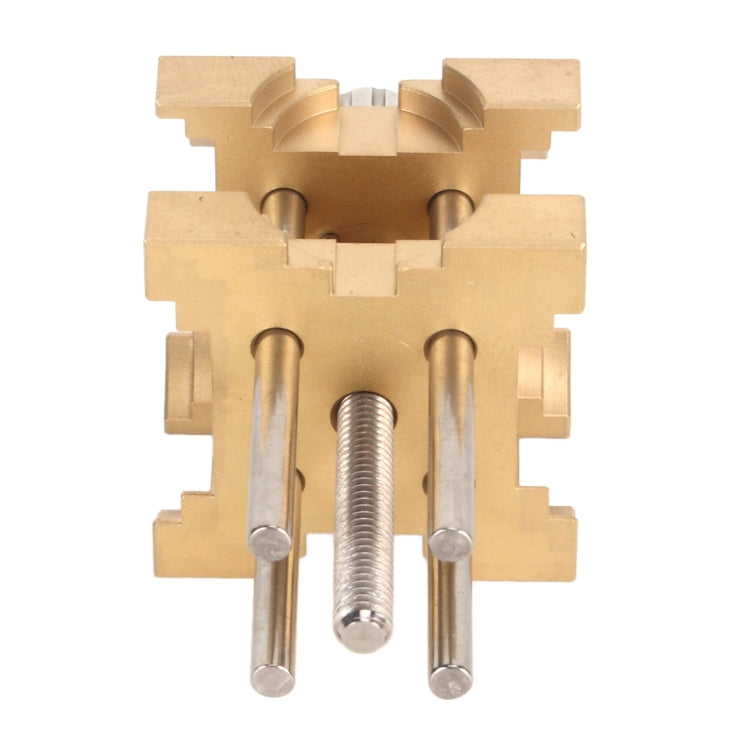 Four-Sided Pure Copper Watch Movement Holder(Yellow) - free shipping - PMC TechLife - Order now!