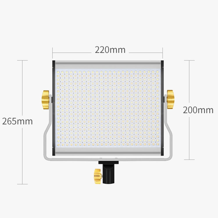 Photography Live LED Fill Light Film And Television Shooting Portrait Soft Video Lighting, Spec: W660 Lamp+US Plug Adapter -  by PMC TechLife | Online Shopping South Africa | PMC TechLife | Buy Now Pay Later Mobicred