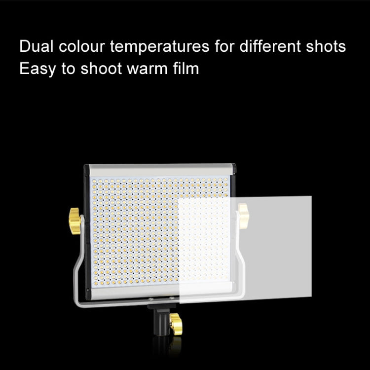 Photography Live LED Fill Light Film And Television Shooting Portrait Soft Video Lighting, Spec: W660 Lamp+UK Plug Adapter -  by PMC TechLife | Online Shopping South Africa | PMC TechLife | Buy Now Pay Later Mobicred
