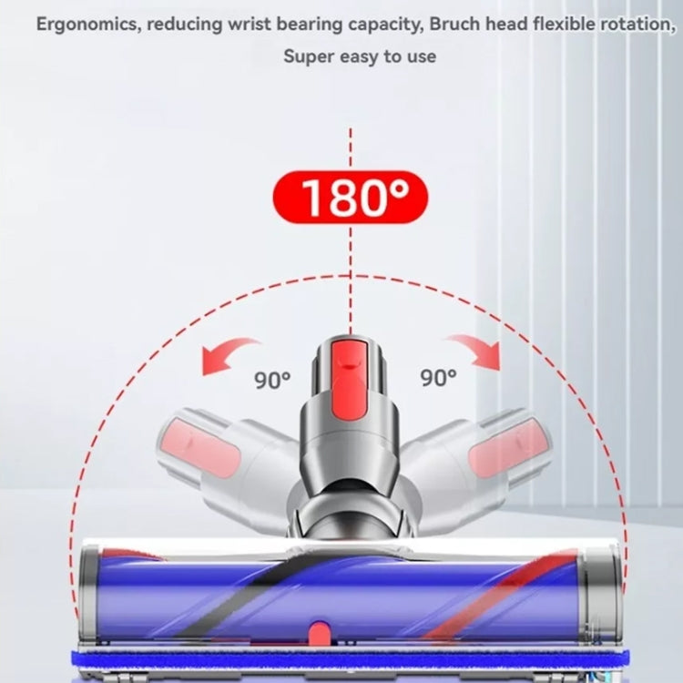 For Dyson V7 V8 V10 V11 V15 High Torque Direct Drive Roller Brush Head With Dust Display Light - For Dyson Accessories by PMC TechLife | Online Shopping South Africa | PMC TechLife | Buy Now Pay Later Mobicred