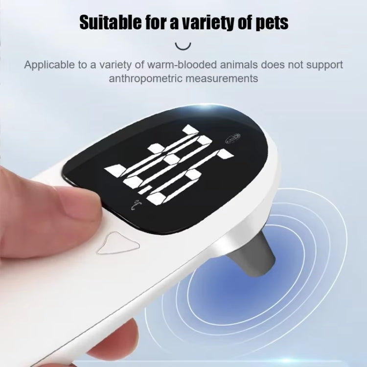 ELOFS EF-07 Pet Dog Cat Ear Digital Thermometer Accurate Infrared Measuring Animal Thermometer(White) - Detectors by ELOFS | Online Shopping South Africa | PMC TechLife | Buy Now Pay Later Mobicred