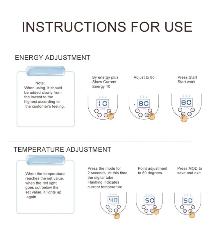 Meridian Massager Body Sculpting Machine for Relieving Pain Skin Tightening AU Plug - free shipping - PMC TechLife - Order now!