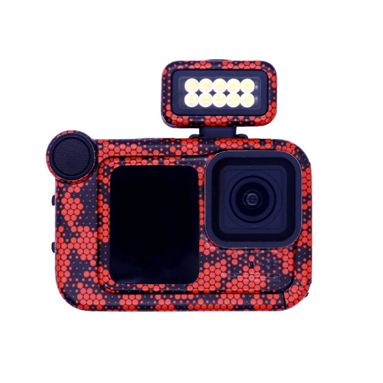 For GOPro HERO13 Black Camera Stickers Body Protective Film, Style: 17 Snake Scale Red - free shipping - PMC TechLife - Order now!