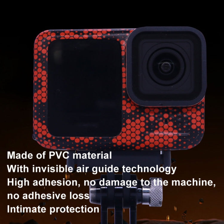 For GOPro HERO13 Black Camera Stickers Body Protective Film, Style: 16 Snake Scale Green - free shipping - PMC TechLife - Order now!