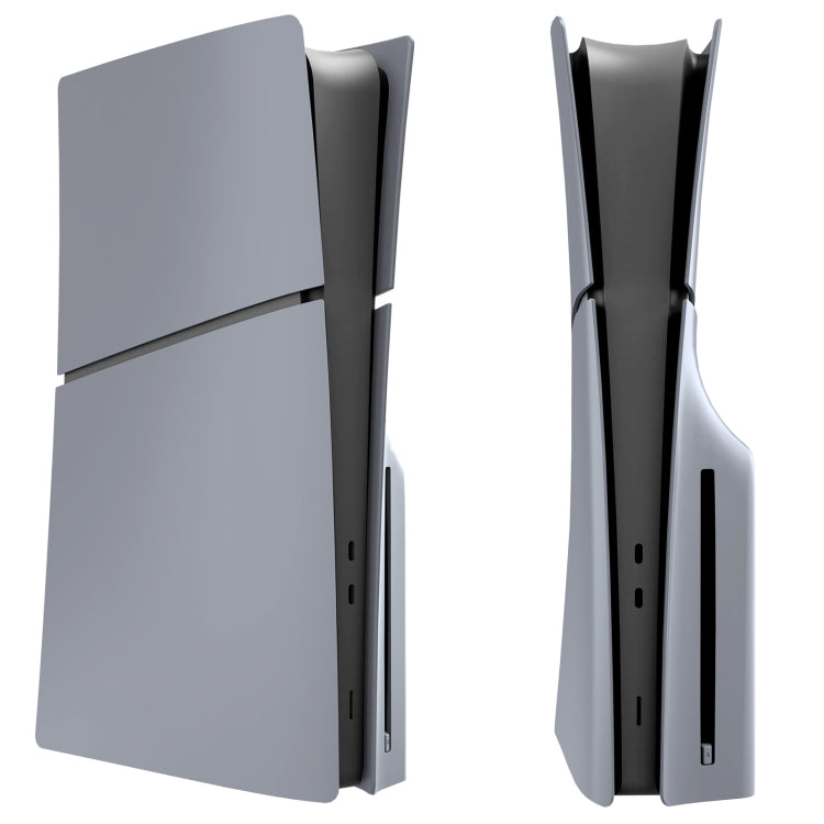 For PS5 Slim Replacement Faceplate Shell Detachable Protective Case, Model: Disc Edition Gray - Cases by PMc TechLife | Online Shopping South Africa | PMc TechLife | Buy Now Pay Later Mobicred