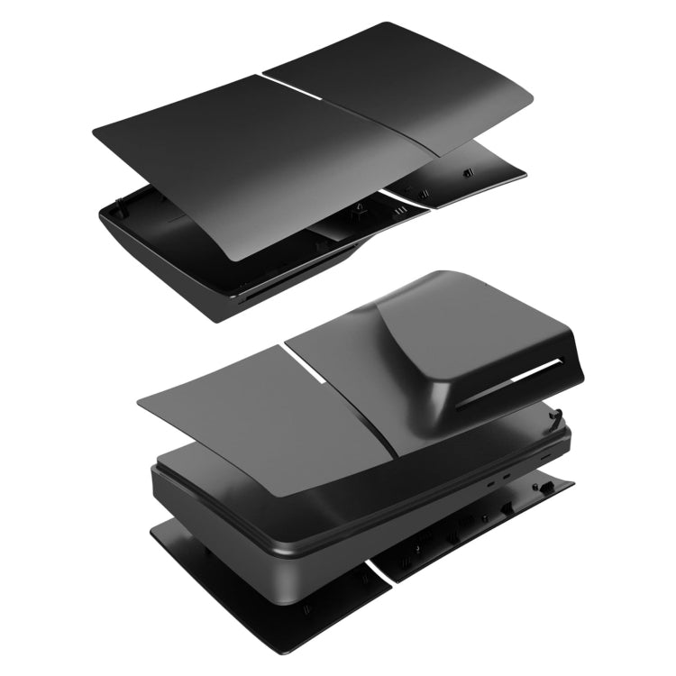 For PS5 Slim Replacement Faceplate Shell Detachable Protective Case, Model: Digital Edition Black - Cases by PMc TechLife | Online Shopping South Africa | PMc TechLife | Buy Now Pay Later Mobicred