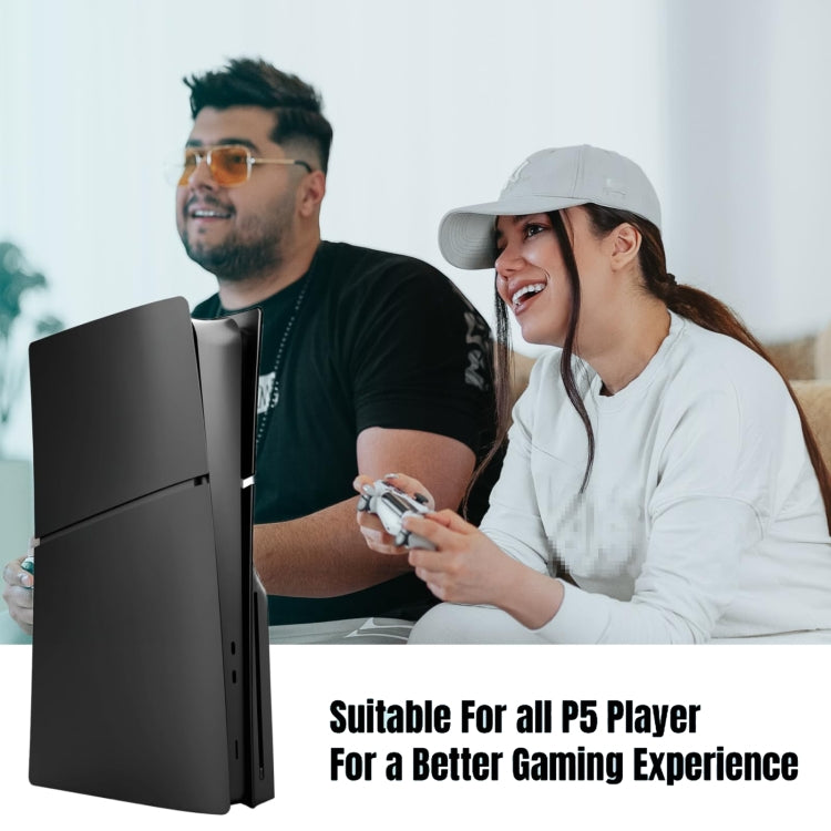 For PS5 Slim Replacement Faceplate Shell Detachable Protective Case, Model: Digital Edition Gray - Cases by PMc TechLife | Online Shopping South Africa | PMc TechLife | Buy Now Pay Later Mobicred