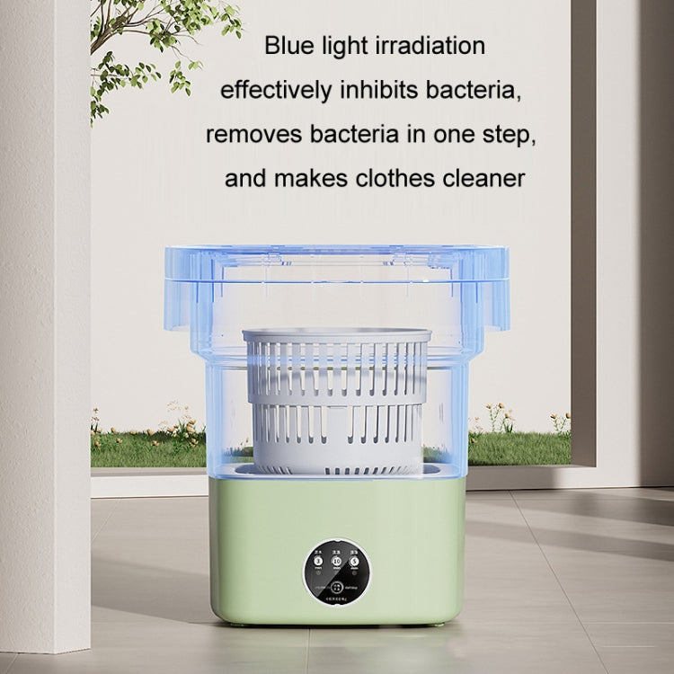Fully Automatic Mini Foldable Washing Machine With Dehydration Function, Size: AU Plug(Pink) - free shipping - PMC TechLife - Order now!