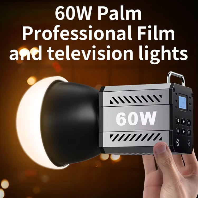 Desiontal ZU-60 60W Hand-Held Camera Light High Power Fill Light, EU Plug, Spec: Standard - free shipping - PMC TechLife - Order now!