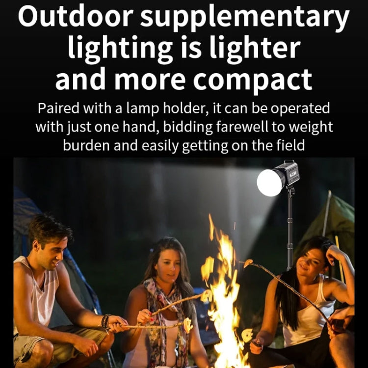 Desiontal ZU-60 60W Hand-Held Camera Light High Power Fill Light, EU Plug, Spec: Standard - free shipping - PMC TechLife - Order now!