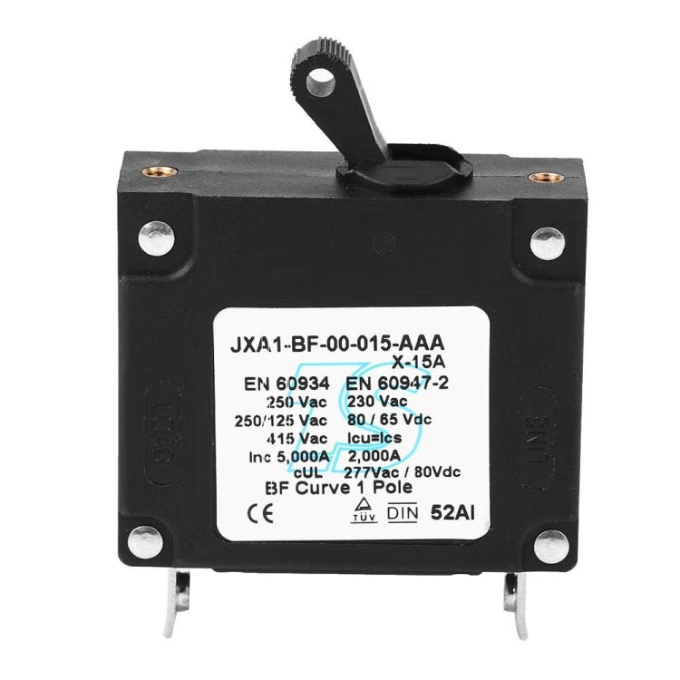 80V DC Overload Hydraulic Reset Circuit Breaker, Rated Current: 15A - Fuse by PMC Jewellery | Online Shopping South Africa | PMC Jewellery | Buy Now Pay Later Mobicred