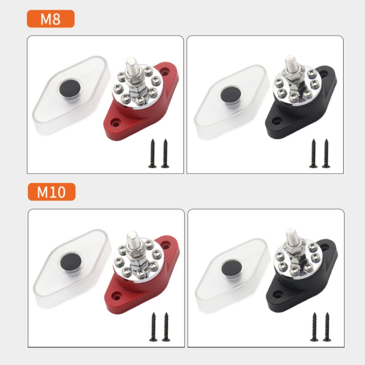 300A Car Modified Multi-channel Current Bus Terminal(AOA6313CT-M8) - Fuse by PMC Jewellery | Online Shopping South Africa | PMC Jewellery | Buy Now Pay Later Mobicred