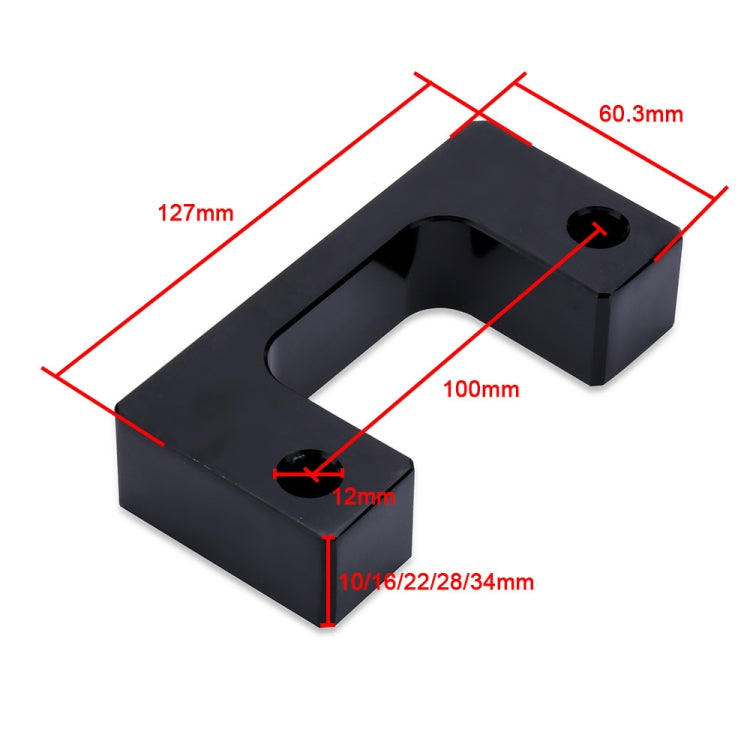 For Chevrolet GMC Body Heightening Chassis Lifting Pads, Size: 2.5 inch - Bumper by PMC Jewellery | Online Shopping South Africa | PMC Jewellery | Buy Now Pay Later Mobicred