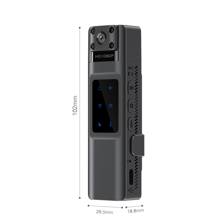 WIFI HD Night Vision Chest-Worn Work Recorder Cycling Camera, Model: L13+16G TF Card - Video Cameras by PMC TechLife | Online Shopping South Africa | PMC TechLife | Buy Now Pay Later Mobicred