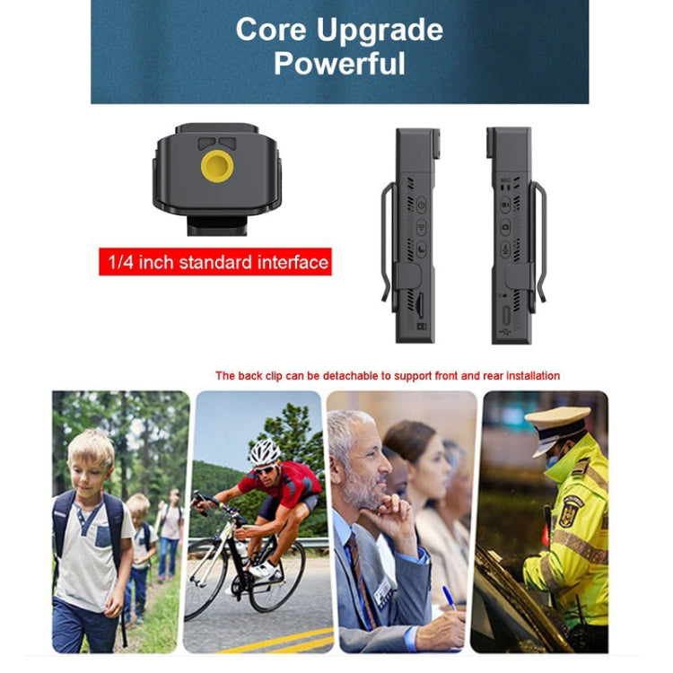 WIFI HD Night Vision Chest-Worn Work Recorder Cycling Camera, Model: L13+64G TF Card+Bracket - Video Cameras by PMC TechLife | Online Shopping South Africa | PMC TechLife | Buy Now Pay Later Mobicred