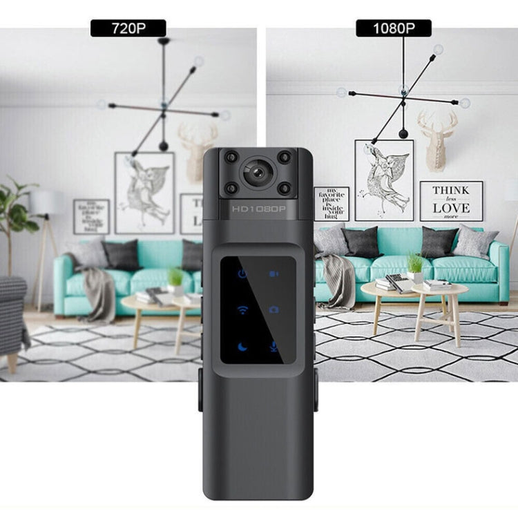 WIFI HD Night Vision Chest-Worn Work Recorder Cycling Camera, Model: L13+128G TF Card+Bracket - Video Cameras by PMC TechLife | Online Shopping South Africa | PMC TechLife | Buy Now Pay Later Mobicred