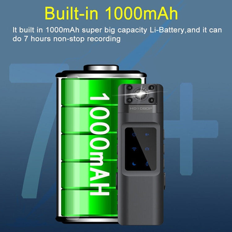 WIFI HD Night Vision Chest-Worn Work Recorder Cycling Camera, Model: L13+64G TF Card - Video Cameras by PMC TechLife | Online Shopping South Africa | PMC TechLife | Buy Now Pay Later Mobicred