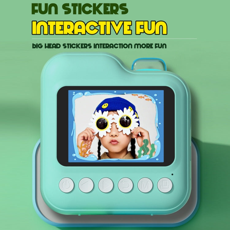 Mini Children High-Definition Printing Digital Camera, Color: Green - Video Cameras by PMC TechLife | Online Shopping South Africa | PMC TechLife | Buy Now Pay Later Mobicred