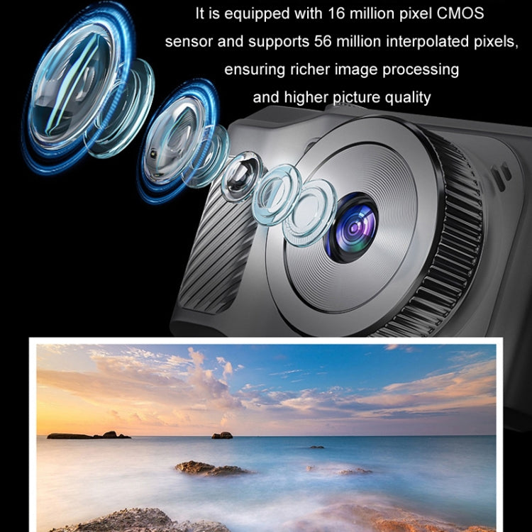 1080P HD Student Retro Digital Card Camera, Color: Black+32G - Video Cameras by PMC TechLife | Online Shopping South Africa | PMC TechLife | Buy Now Pay Later Mobicred