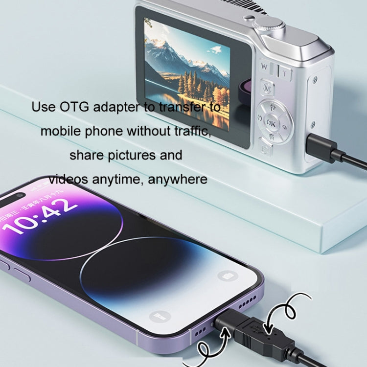 1080P HD Student Retro Digital Card Camera, Color: Black - Video Cameras by PMC TechLife | Online Shopping South Africa | PMC TechLife | Buy Now Pay Later Mobicred