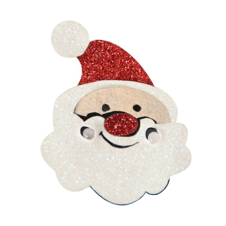 Cartoon Luminous Brooch Decoration Christmas Children and Adult Dress-up Props(Santa Claus) - free shipping - PMc TechLife - Order now!
