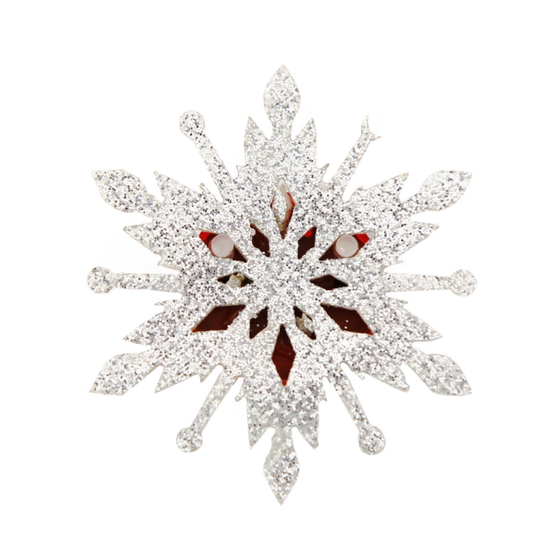 Cartoon Luminous Brooch Decoration Christmas Children and Adult Dress-up Props(Snowflake) - free shipping - PMc TechLife - Order now!