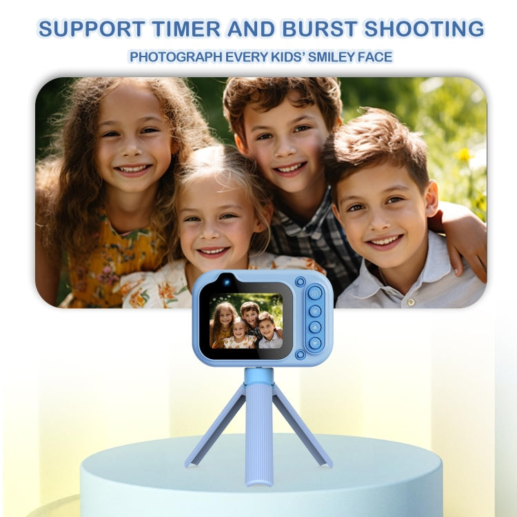 D60 3m Waterproof 2K HD 10X 2.4-inch Outdoor Photo Video Recording Children Mini Camera(Pink) - Children Cameras by PMC TechLife | Online Shopping South Africa | PMC TechLife | Buy Now Pay Later Mobicred