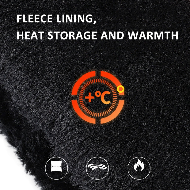 OZERO Women Sheepskin Warm Gloves with Fleece Lining Split Finger Elasticated Gloves, Size: L(Orange Red) - Full Finger Gloves by OZERO | Online Shopping South Africa | PMC TechLife | Buy Now Pay Later Mobicred