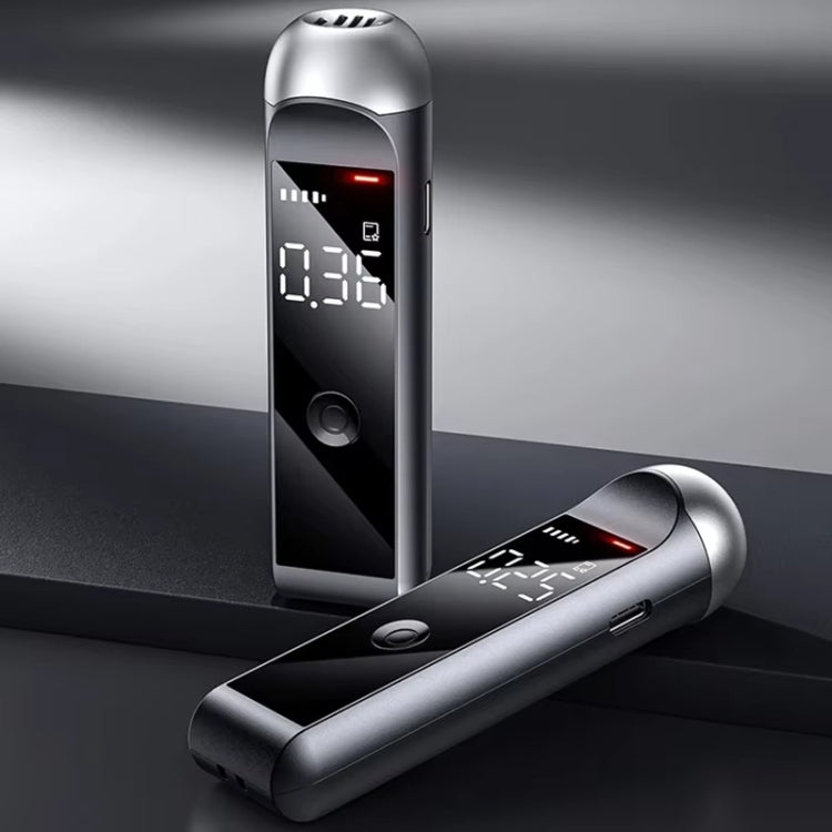 Portable Digital Alcohol Tester Breathalyzer Rechargeable Alcohol Test Tool - Breath Alcohol Tester by PMC TechLife | Online Shopping South Africa | PMC TechLife | Buy Now Pay Later Mobicred