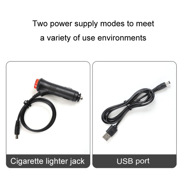Eight-Color LED Voice Control Car Music Rhythm Atmosphere Light, Specification: 5V USB APP - Atmosphere lights by PMC TechLife | Online Shopping South Africa | PMC TechLife | Buy Now Pay Later Mobicred