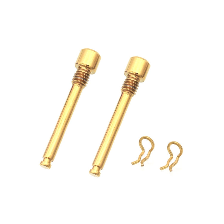 Mountain Road Bicycle Titanium Alloy Clip Pad Latch With Retaining Spring, Color: Pin + Circlip Gold - Bicycle Brake Parts by PMc TechLife | Online Shopping South Africa | PMc TechLife | Buy Now Pay Later Mobicred