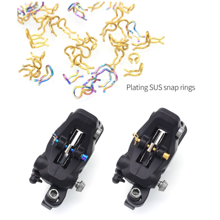 Mountain Road Bicycle Titanium Alloy Clip Pad Latch With Retaining Spring, Color: Pin + Circlip Gold - Bicycle Brake Parts by PMc TechLife | Online Shopping South Africa | PMc TechLife | Buy Now Pay Later Mobicred