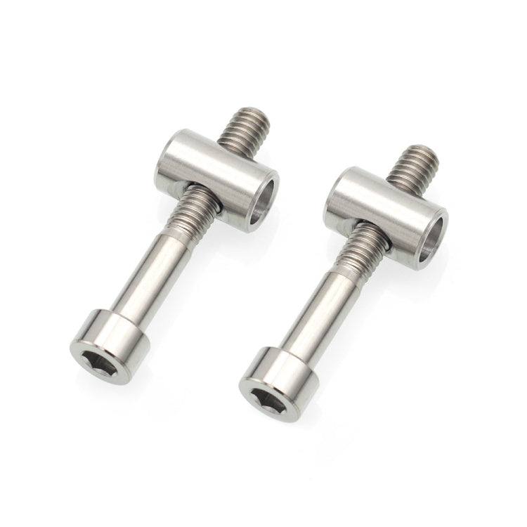 Bicycle Titanium Alloy Seat Post Locking Screws, Color: M6x40 Titanium - Bicycle Saddle by PMC TechLife | Online Shopping South Africa | PMC TechLife | Buy Now Pay Later Mobicred