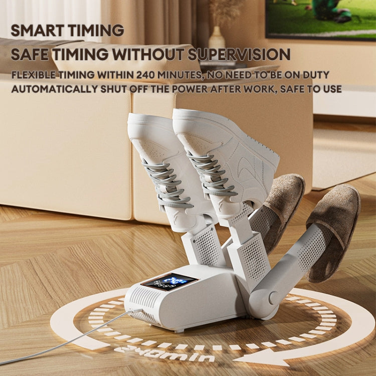 UV Antibacterial LED Touch Intelligent Constant Temperature Shoe Dryer, Spec: US Plug(Green) - free shipping - PMC TechLife - Order now!