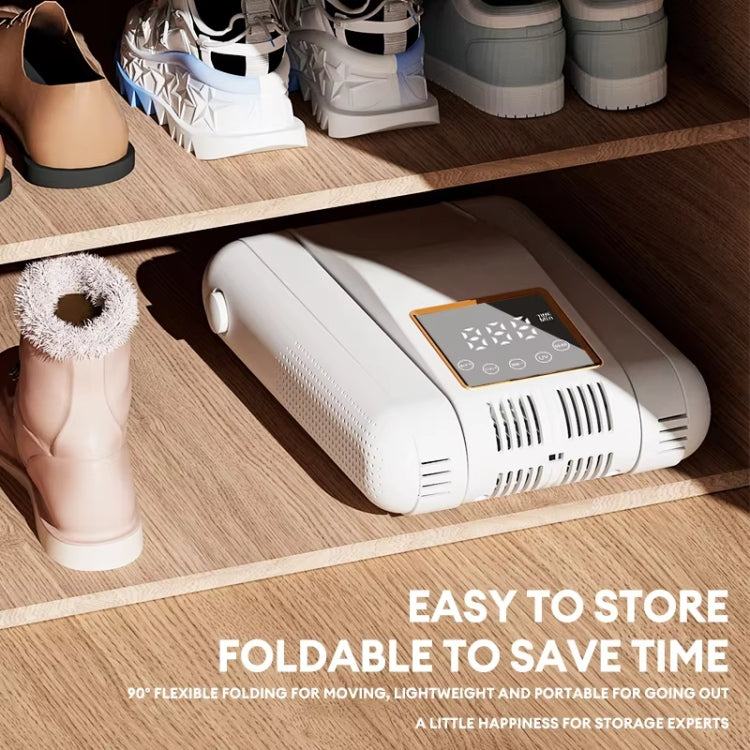 UV Antibacterial LED Touch Intelligent Constant Temperature Shoe Dryer, Spec: US Plug(White) - free shipping - PMC TechLife - Order now!